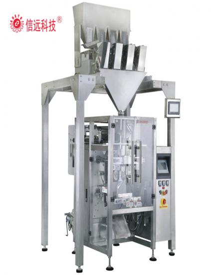 Máquina de embalaje de alimentación de semillas de polvo de detergente lineal pesadora 