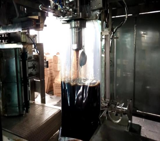 Empaquetadora automática de bolsas líquidas para 10-50 kg bolsa grande bolsa de aceite animal pesado 
