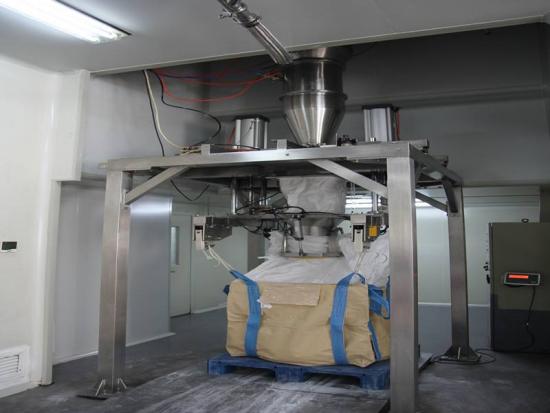 Unidad de embalaje automático de bolsas de toneladas (material granular y en polvo) 