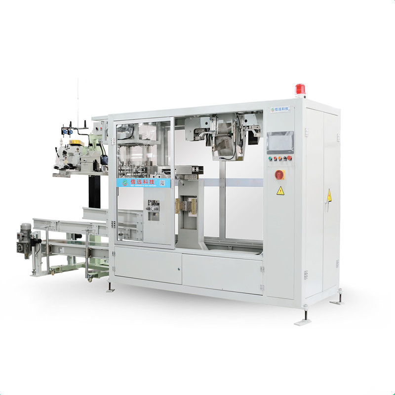 Fish feed packing machine